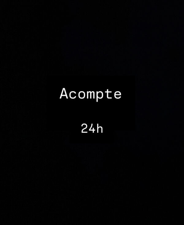 Acompte 24H