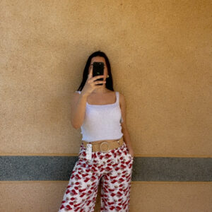 Pantalon rouge Sarah