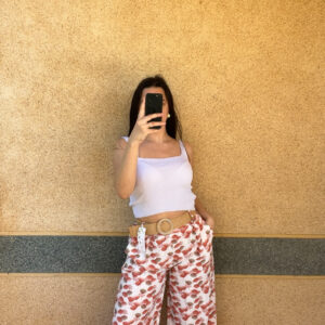 Pantalon rose Sarah