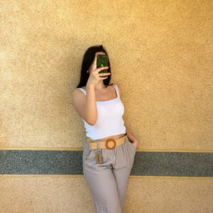 Pantalon Naomie Taupe