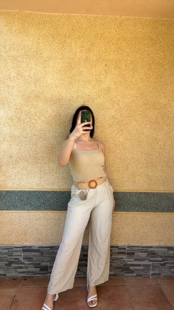 Pantalon Naomie Beige – Image 3