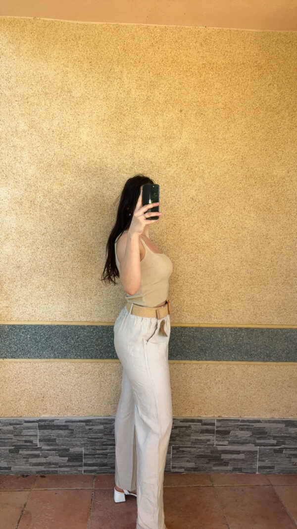 Pantalon Naomie Beige – Image 2
