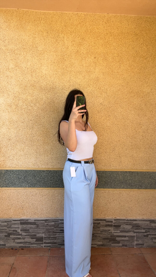 Pantalon Amanda Bleu – Image 3