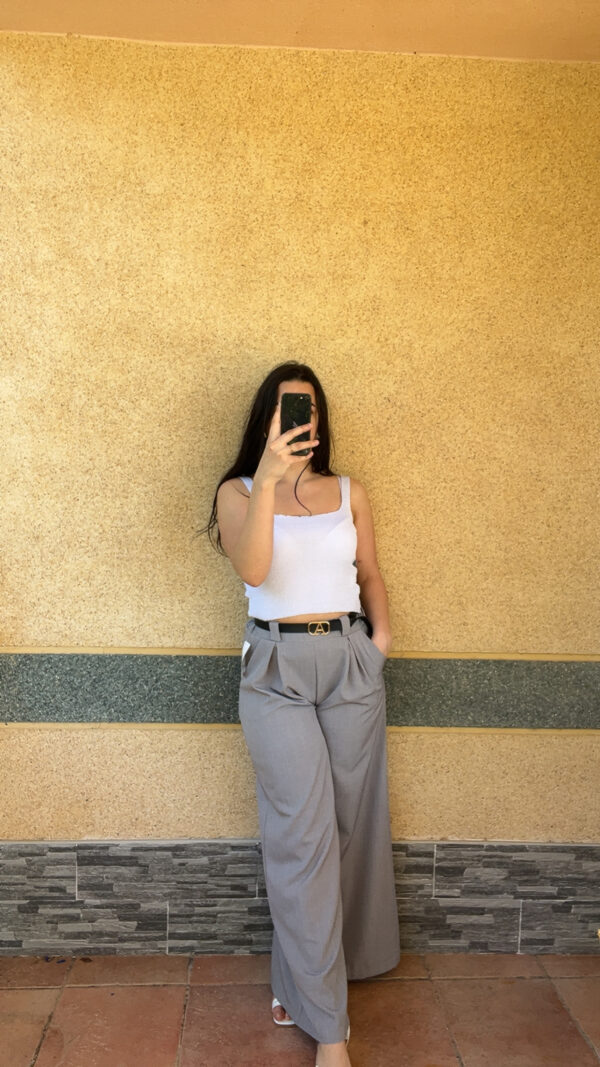 Pantalon Amanda Gris – Image 4