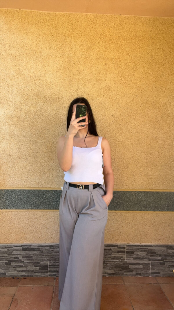 Pantalon Amanda Gris – Image 2