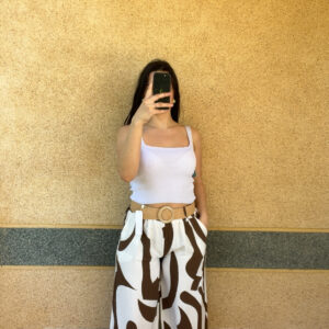 Pantalon marron Carla