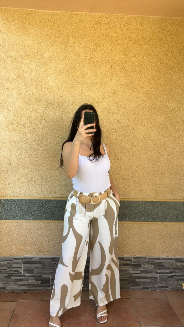Pantalon beige Carla – Image 2