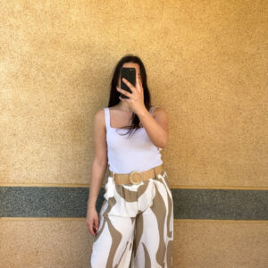 Pantalon beige Carla