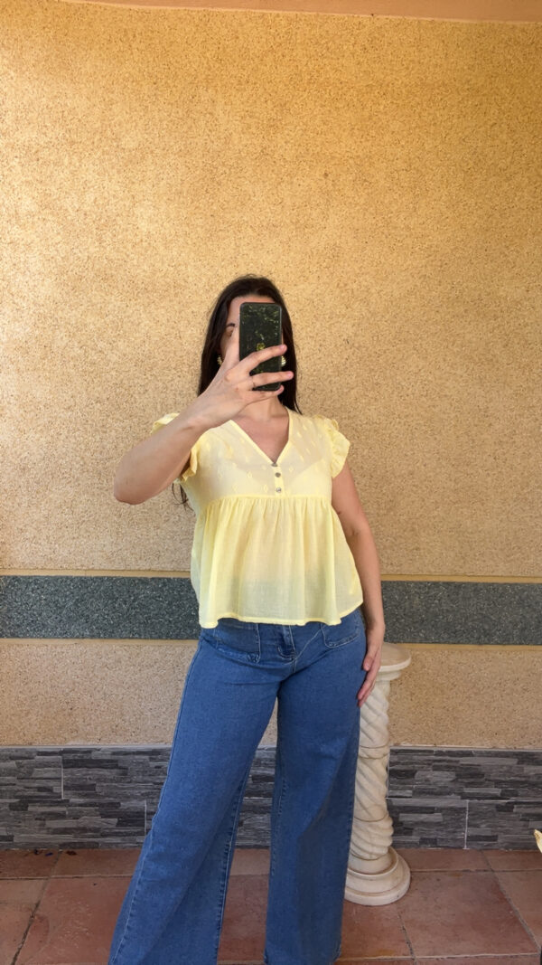 Blouse Marie Jaune