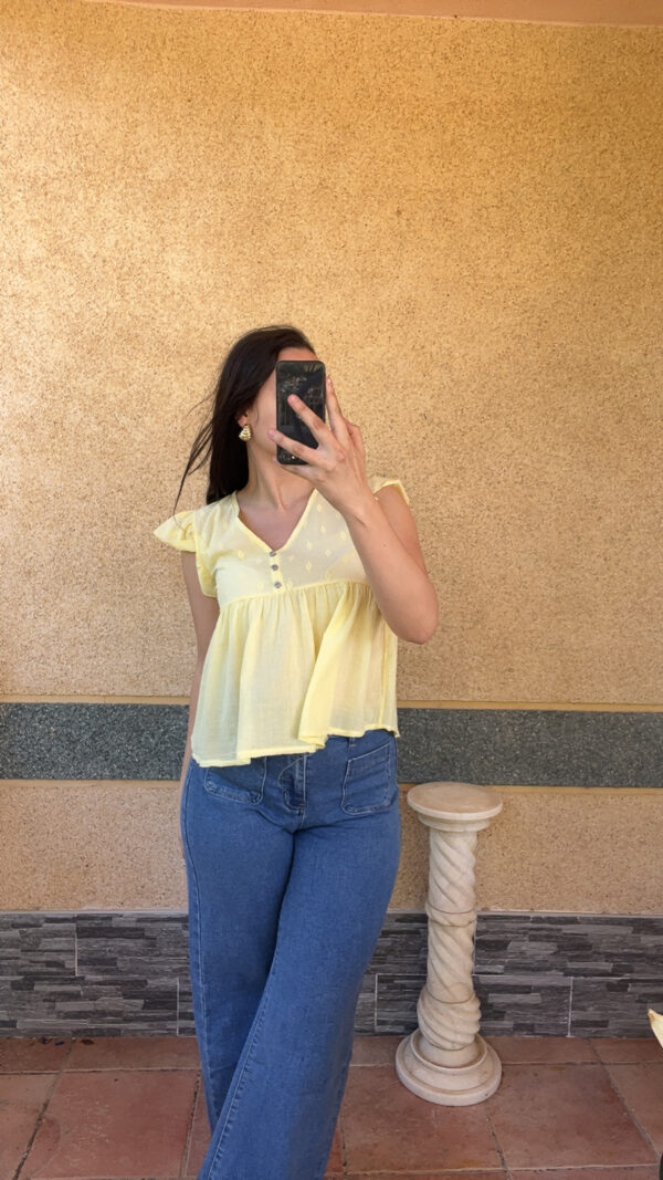 Blouse Marie Jaune – Image 3