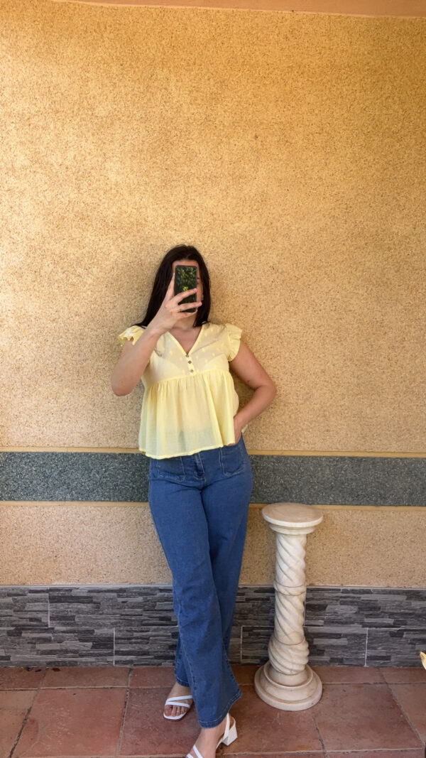 Blouse Marie Jaune – Image 2