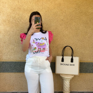 Pantalon blanc Alba